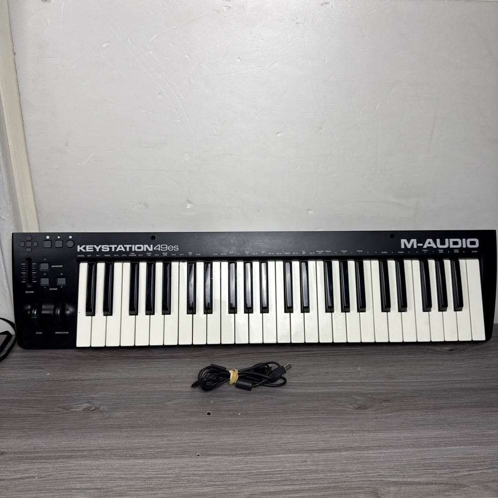M-Audio Keystation 49es MK3 49-Key USB MIDI Keyboard Controller w/Cable